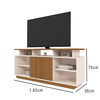 Rack TV Vekkahome Salvador 65" Pulgadas Gris