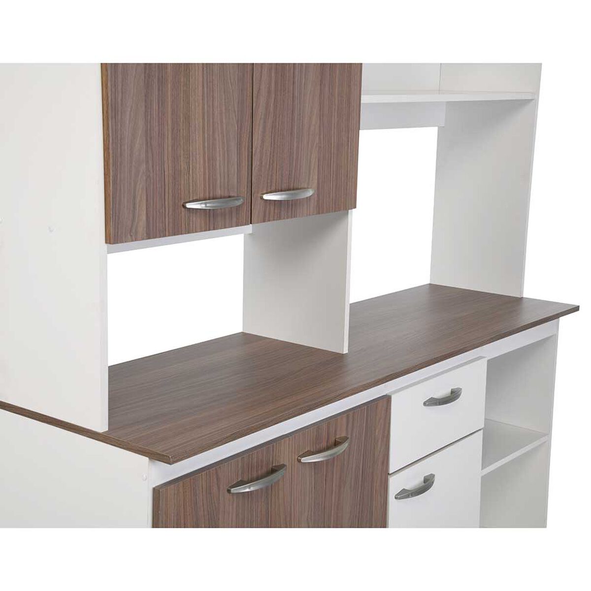 Mueble de Cocina CIC Paula Nogal Africano Blanco 1 Cajón
