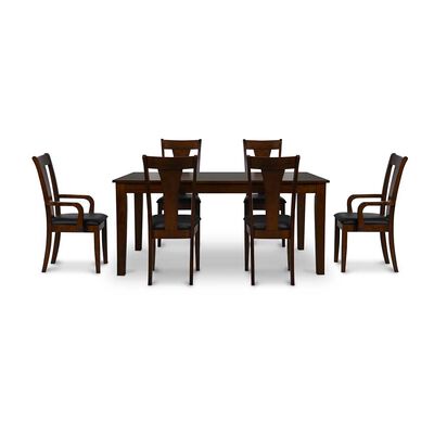 Juego de Comedor CIC Thomas Roble 4 Sillas + 2 Sitiales