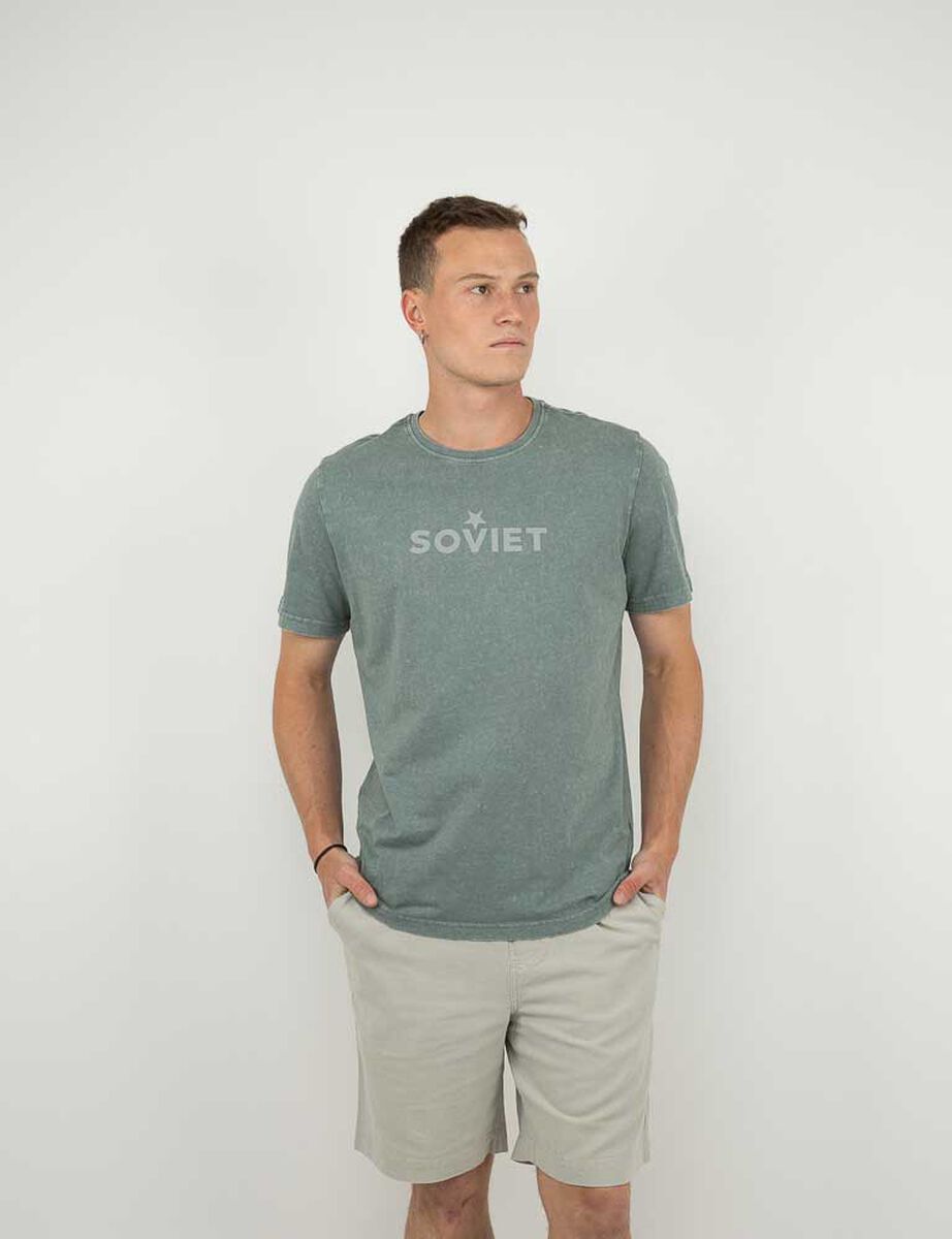 Polera Manga Corta Hombre Soviet
