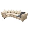 Sofá Seccional Izquierdo Living Factory Capri 5 Cuerpos Beige