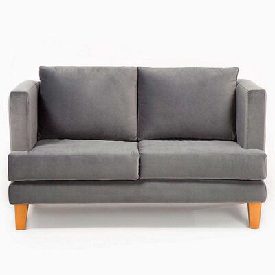 Imagen 2 del producto Juego de Living Barra Design Larisa Sofá 2 Cuerpos + Dos Sillones 1 Cuerpo Gris