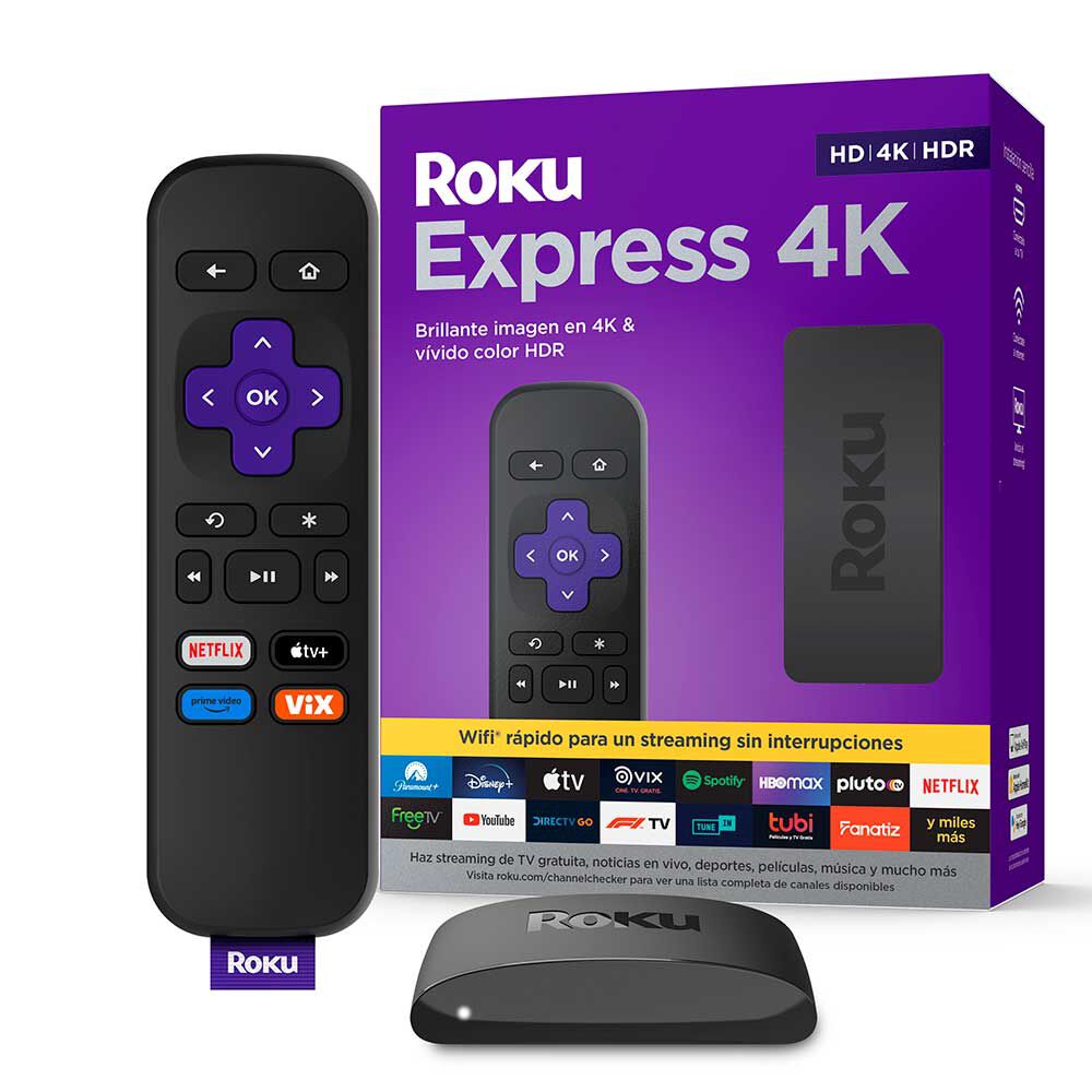 Reproductor Streaming Roku Express 4K | Abc