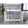 Mueble de Cocina Inferior TuHome Napoles 2 Puertas Blanco