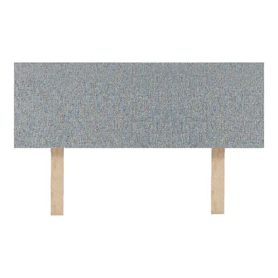 Imagen 2 del producto Combo Cama Europea Prelude Radiant 2 Plazas Normal + Respaldo Praga Plata + Cubre Colchón + Pack Almohadas