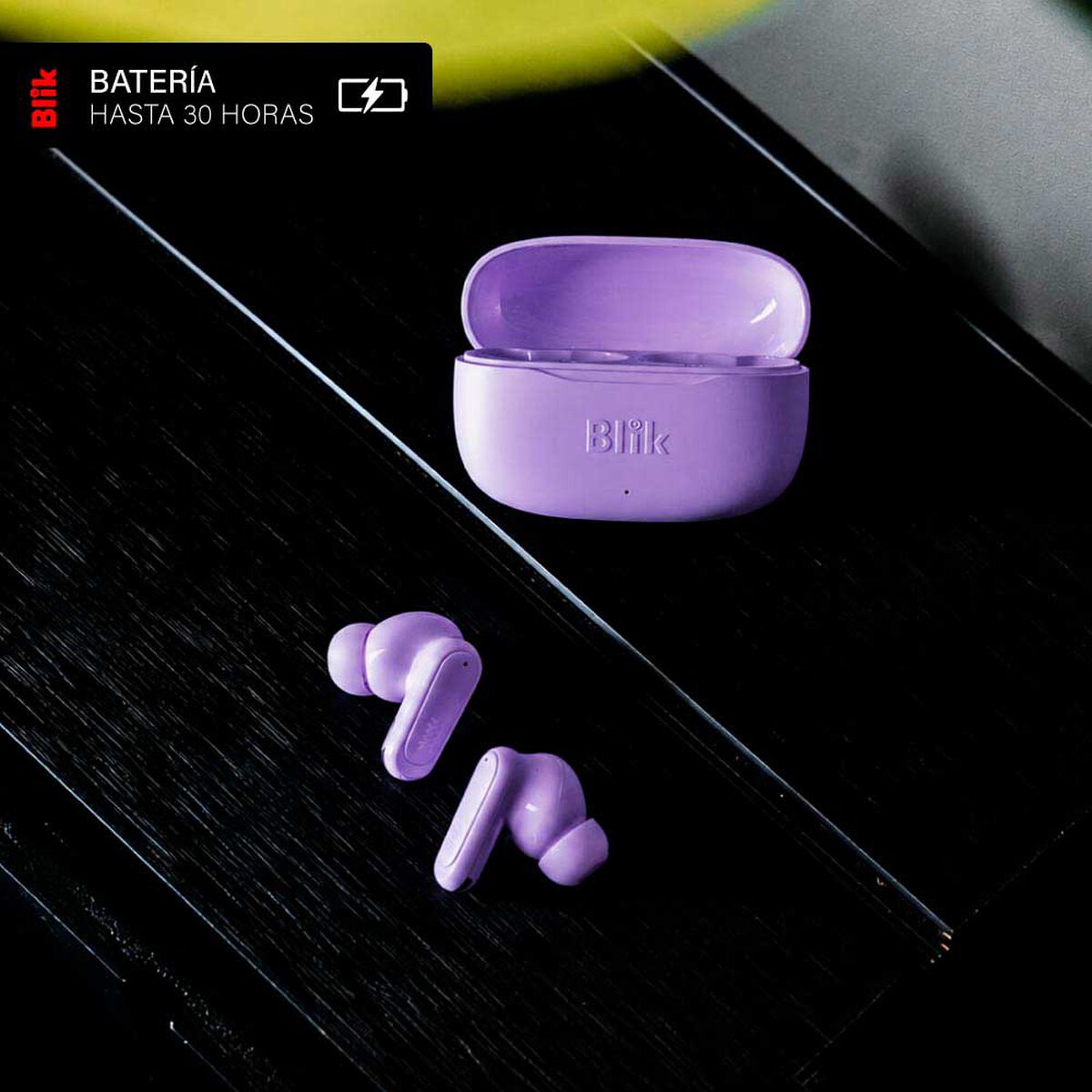 Aud&iacute;fonos In Ear bluetooth Blik AIR500-LIL Lila