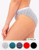 Pack 5 Calzones Bikinis Mujer Tommy Hilfiger
