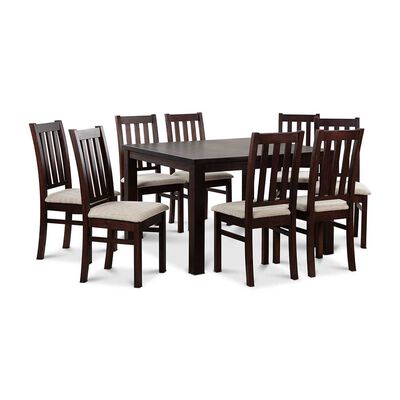 Juego de Comedor CIC Ñuble Chocolate 8 Sillas