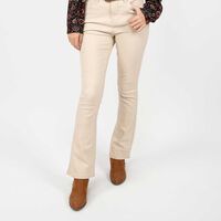 Jeans Straight Mujer Alma Beige, Morado, Negro