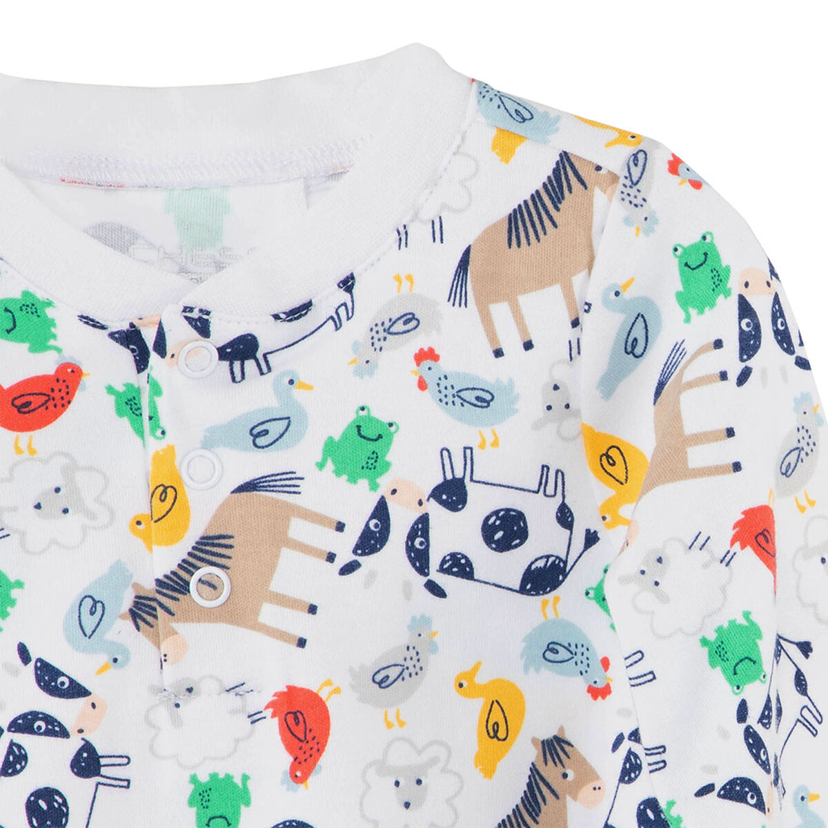 Pack 2 Body Manga Larga de Algodón Bebo Chess Baby