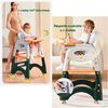 Silla de Comer Multifuncional con Ruedas Naranja Lubabycas