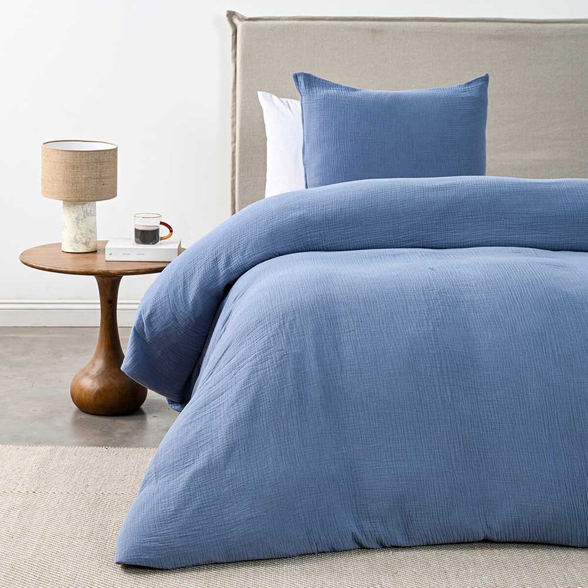 Funda de Plum&oacute;n Cannon 1.5 Plazas Gauze Stone