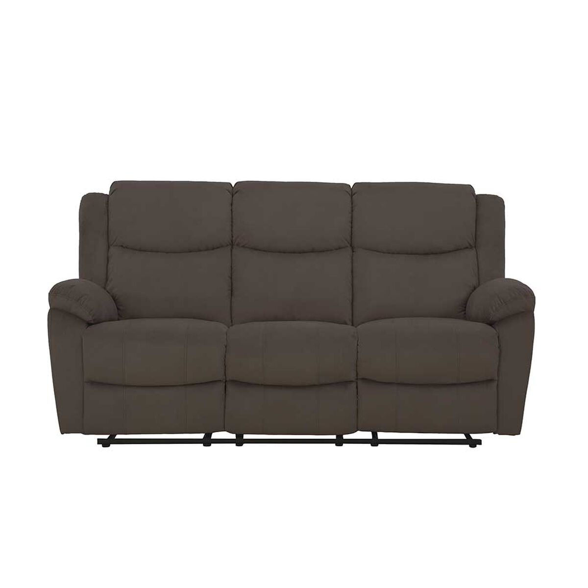 Sofá Reclinable Zoy Home Thane 3 Cuerpos Moca