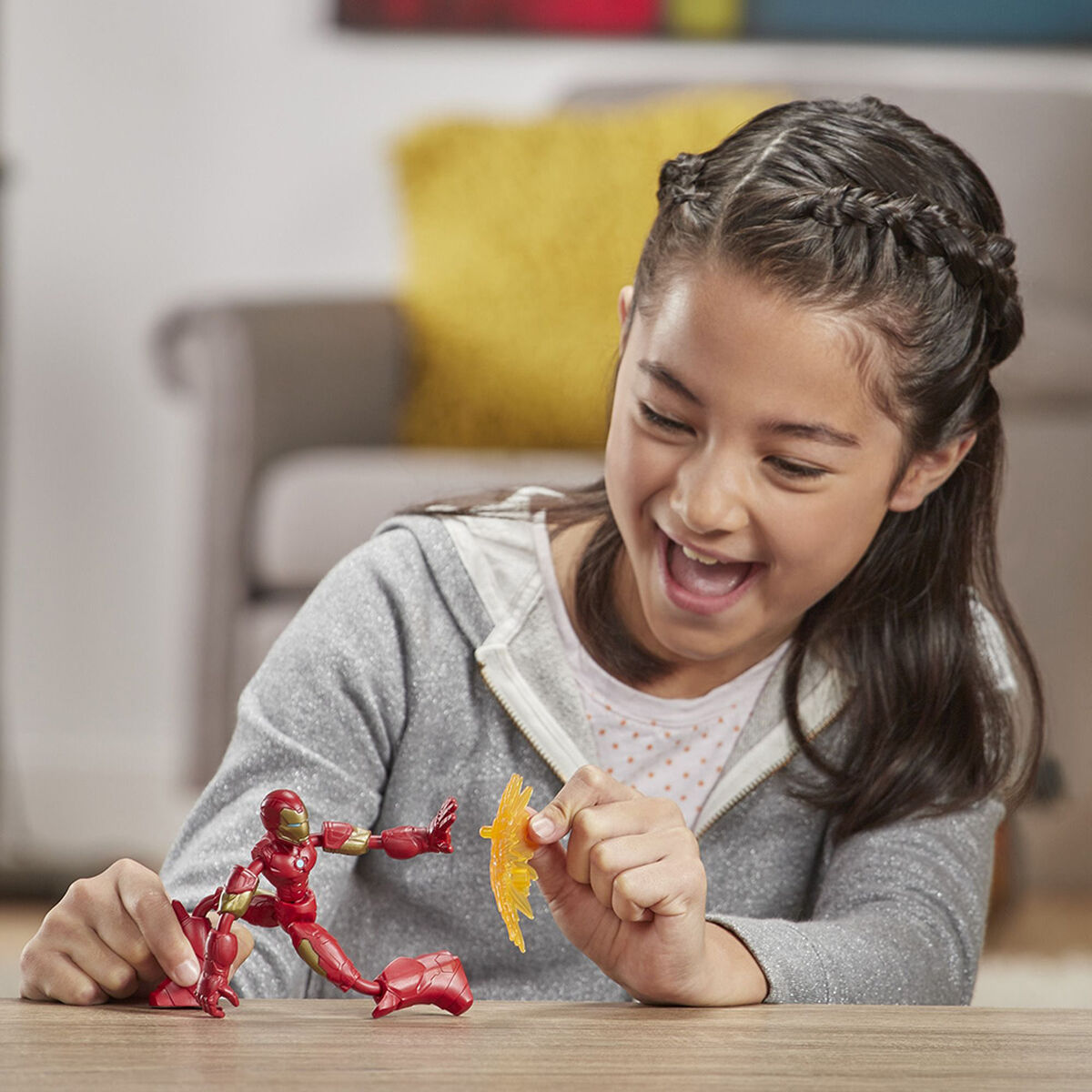 Figuras de Acción Avengers Bend y Flex Figura Iron Man