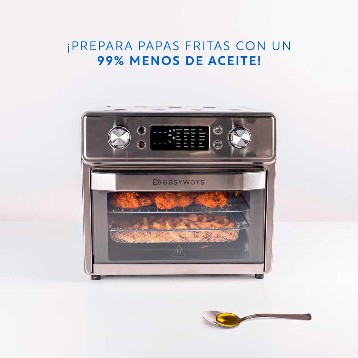 Freidora de Aire  Easyways Horno air fryer 20 lts.