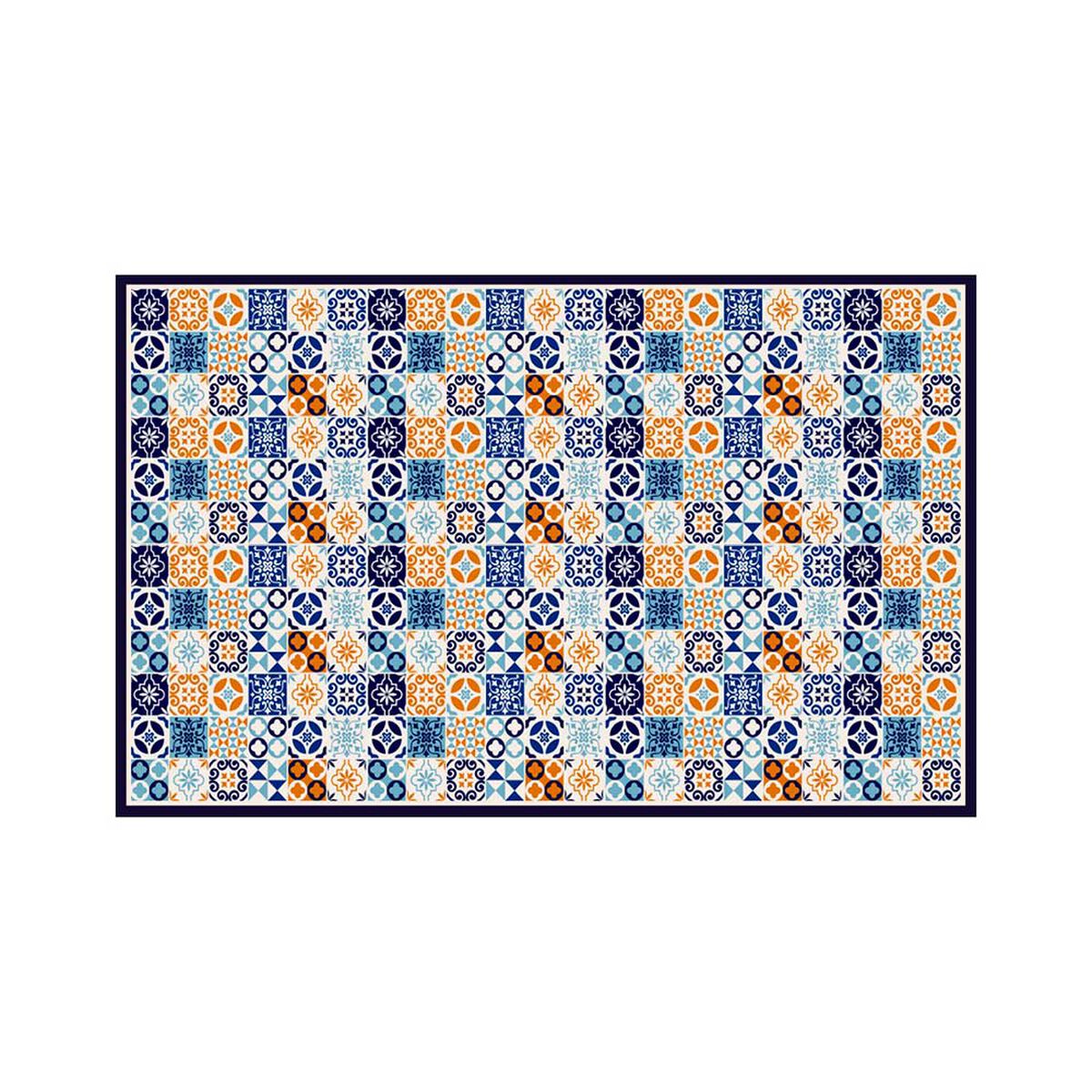 Alfombra Davanti Baldosa Mediterranea 140 x220 Baldosa Mediterranea