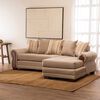 Sof&aacute; Seccional Living Factory Arizona 4 Cuerpos Beige