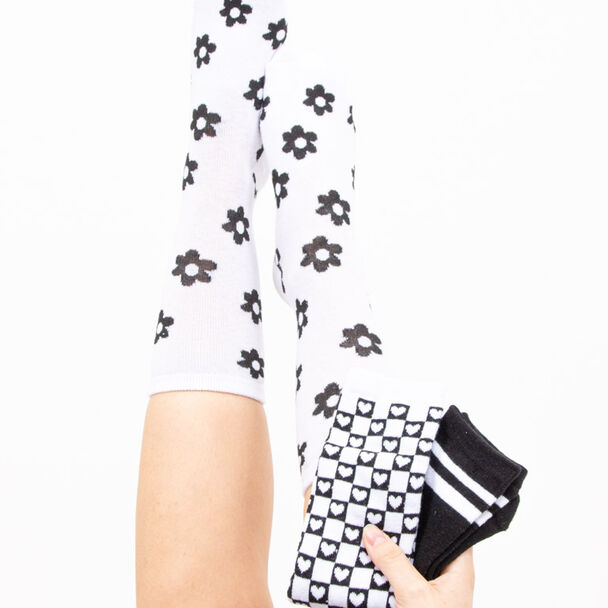 Pack 3 Calcetines Mujer Icono