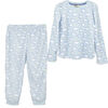 Conjunto Pijama Polar Ni&ntilde;a Chess