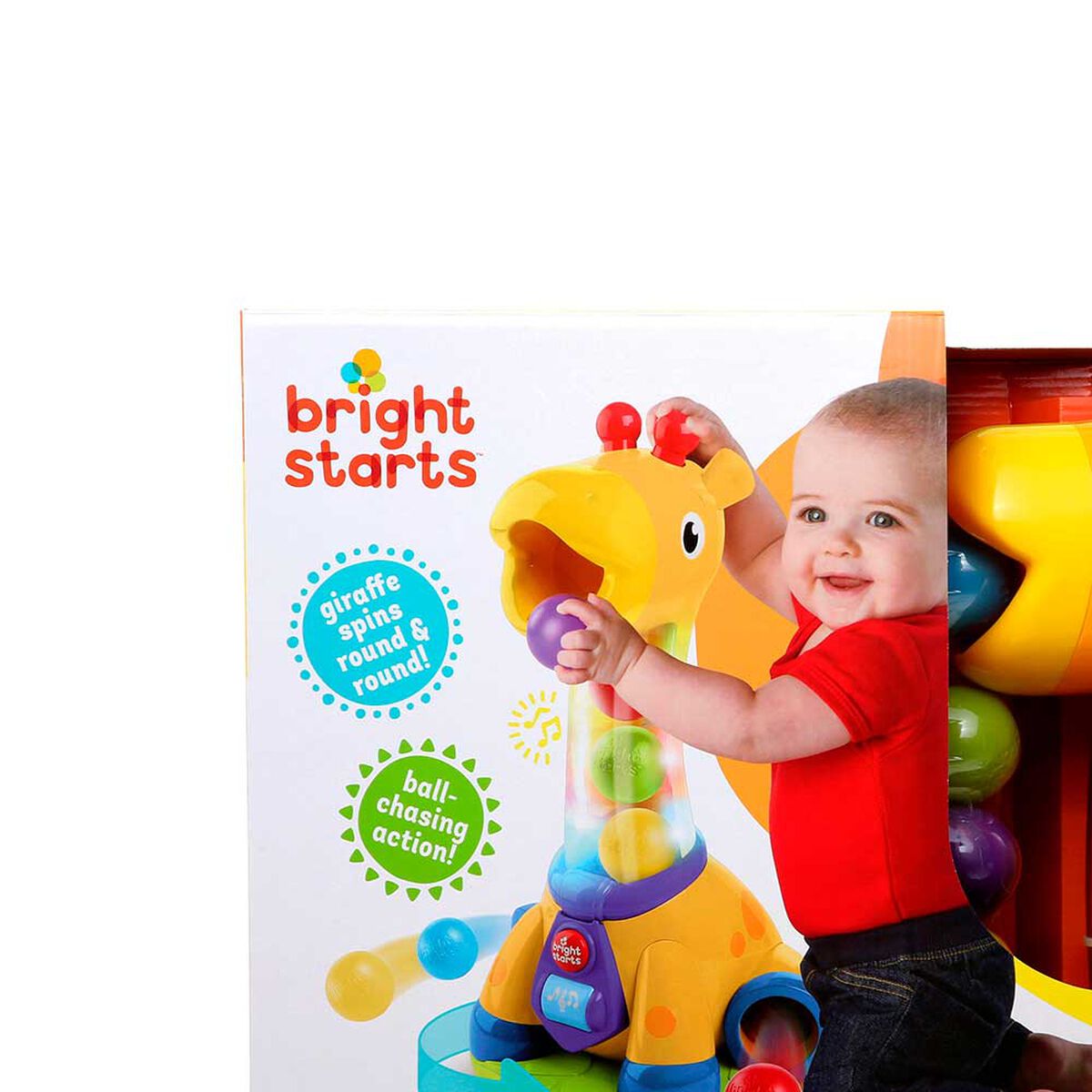 Centro de Juegos Spin & Giggle Giraffe Bright Starts
