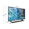 QLED 50" Samsung Q65D Smart TV 4K 2024
