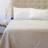 Frazada Poliéster Doral King Deluxe Beige
