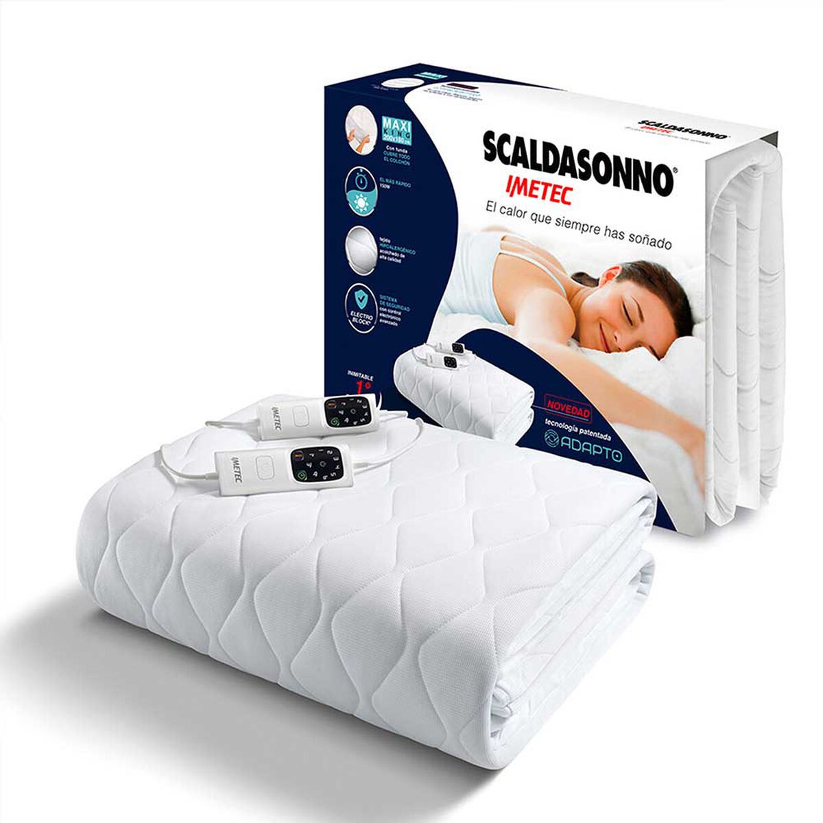 Calientacama Scaldasonno Maxi King Adapto 2 1/2 Plazas