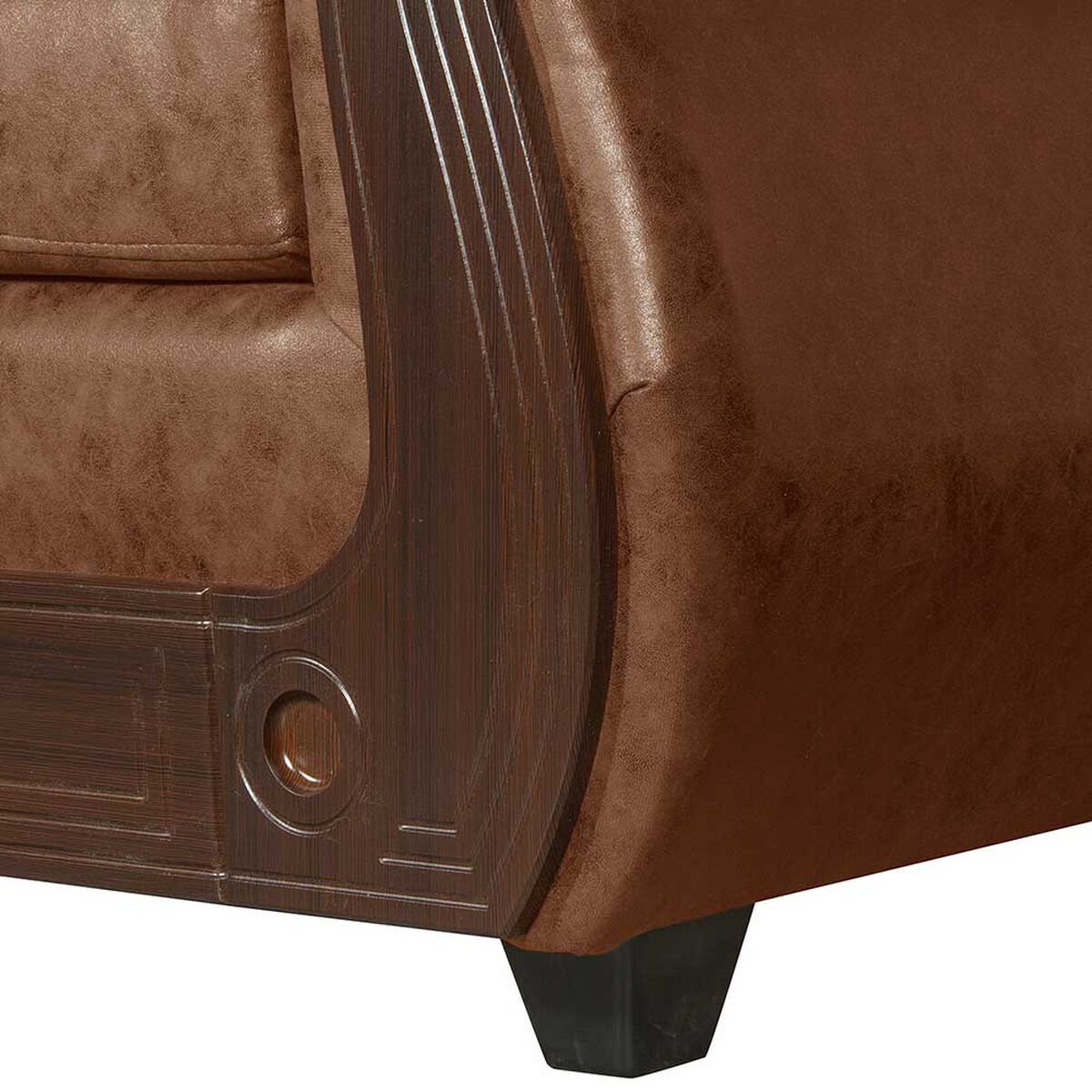 Juego de Living Black Factory Estambul 5 Cuerpos Terracota