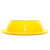 Plato Melamina Anti-hormigas Amarillo Talla M Perro