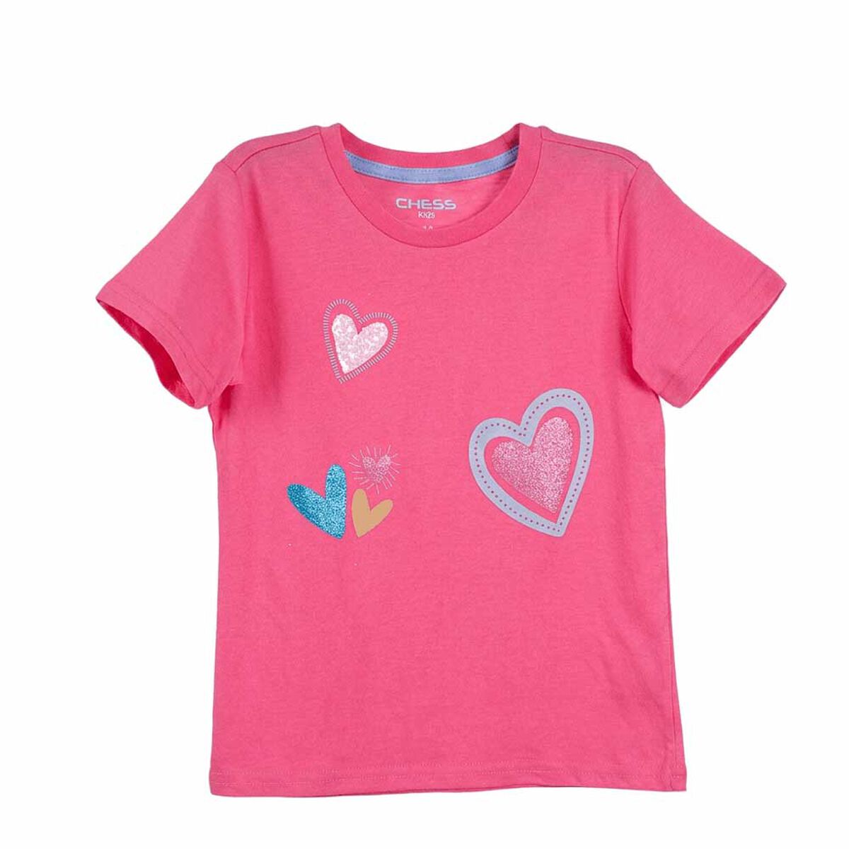 Polera Manga Corta Ni&ntilde;a Chess