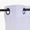 Set Cortinas Velo Lino-Argolla Blanca 140X220 Cm