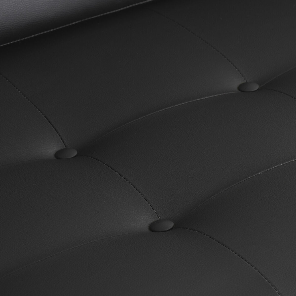 Sof&aacute; Bodevir Retro 3 Cuerpos Negro