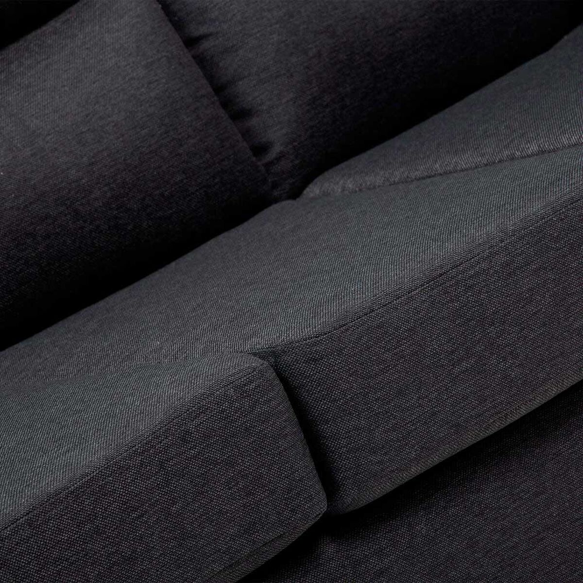 Juego de Living Cabsur Zeus Sofá 3 Cuerpos + Sofá 2 Cuerpos Tela Marengo