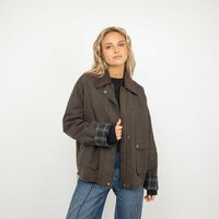 Chaqueta Mujer Icono Cafe, Verde
