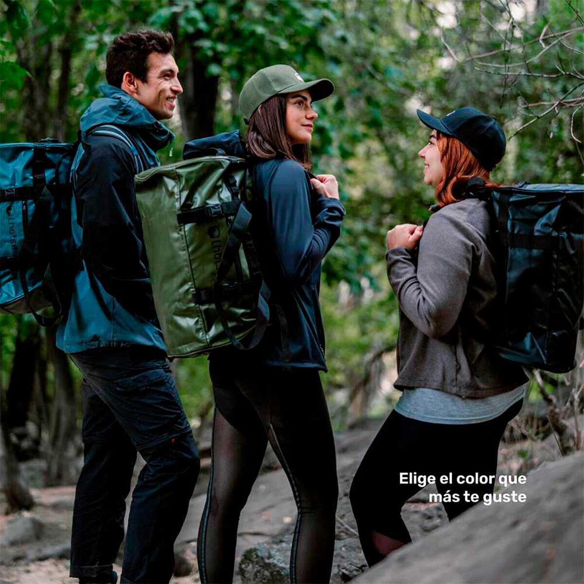 Bolso Deportivo Impermeable Duffel 30 Lts Navy Lhotse