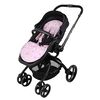 Colchoneta para Coches Arcoíris Rosado Infanti