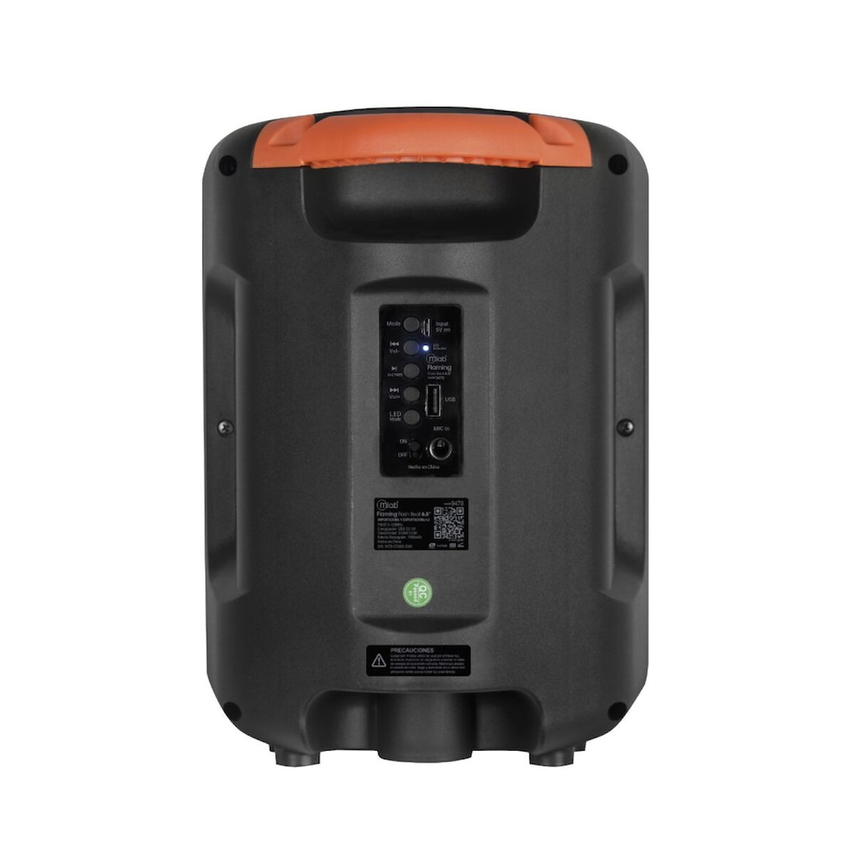 Parlante Portátil Bluetooth MLAB 9478 6,5" Negro