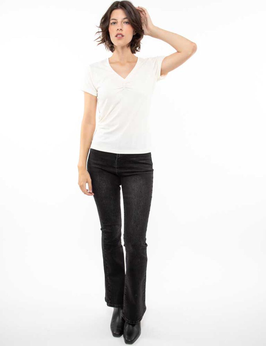 Polera Manga Corta Mujer Zibel