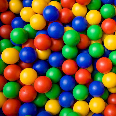 Imagen 1 del producto Pack de 100 Pelotas 8 cm