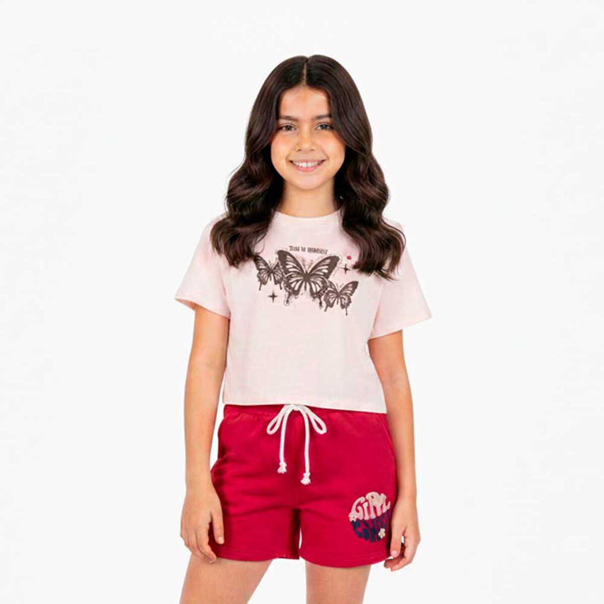 Polera Manga Corta Ni&ntilde;a Mila