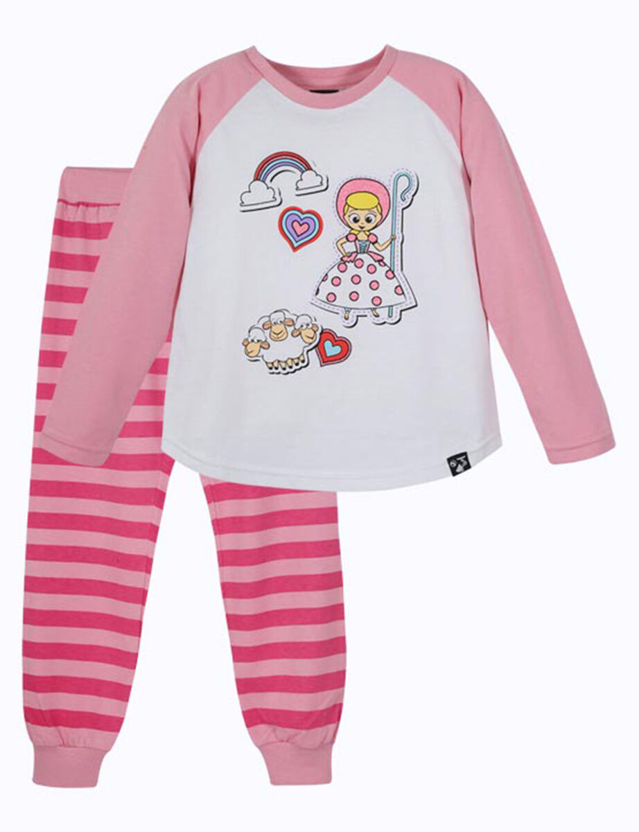 Pijama Niña Rosado Toy Story Disney