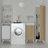 Mueble Lavadero Silcosil Logia Blanco Madera