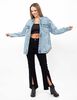 Chaqueta De Algodón Oversized Mujer Fiorucci