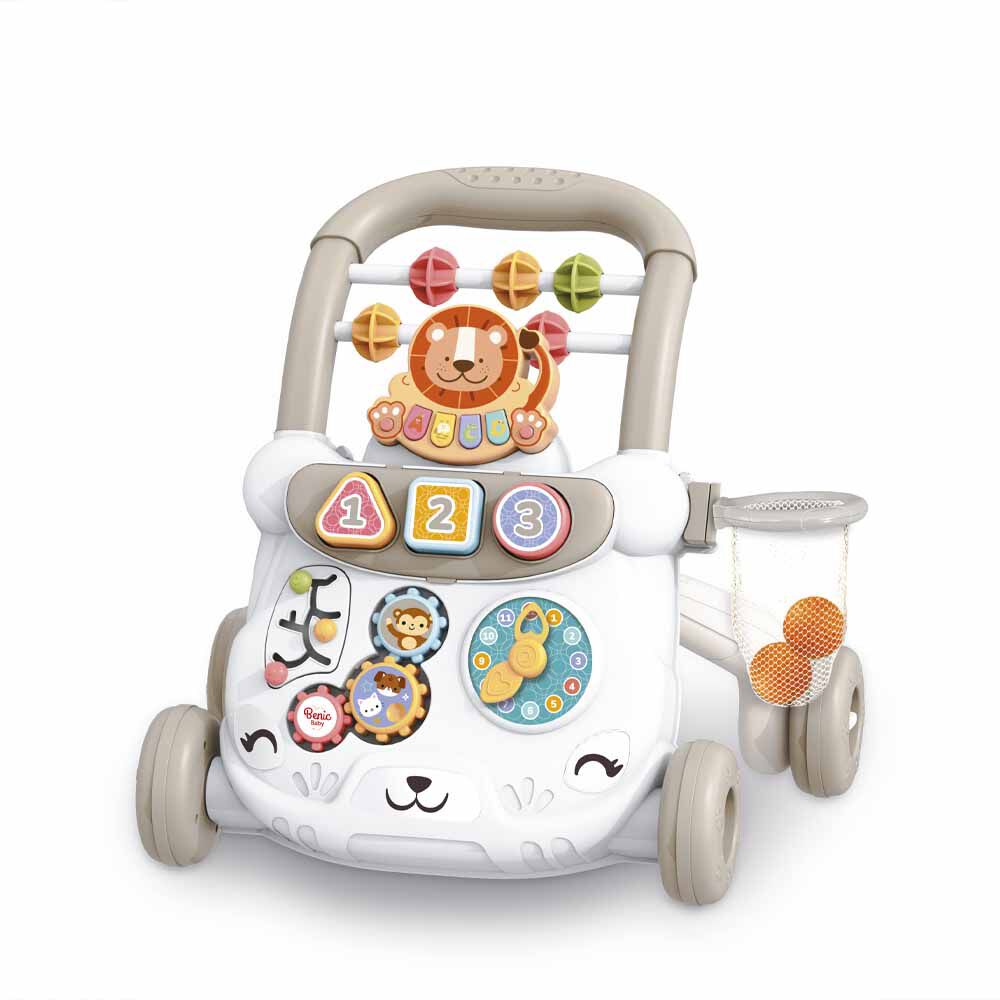 Caminadora Multifuncional Gris Benic Baby
