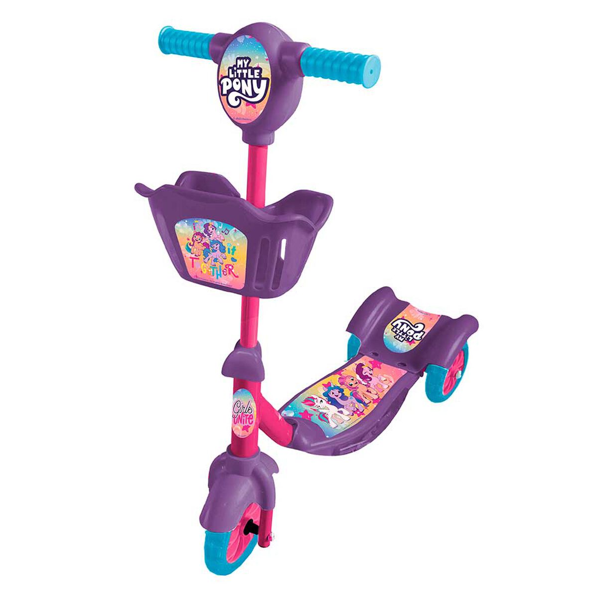Tri-Scooter con Luz My Little Pony Hasbro