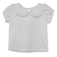 Polera Manga Corta Chess Baby Blanco