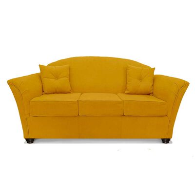 Imagen 1 del producto Sofá Elegant Detail Oregon 3 Cuerpos Tela Oro