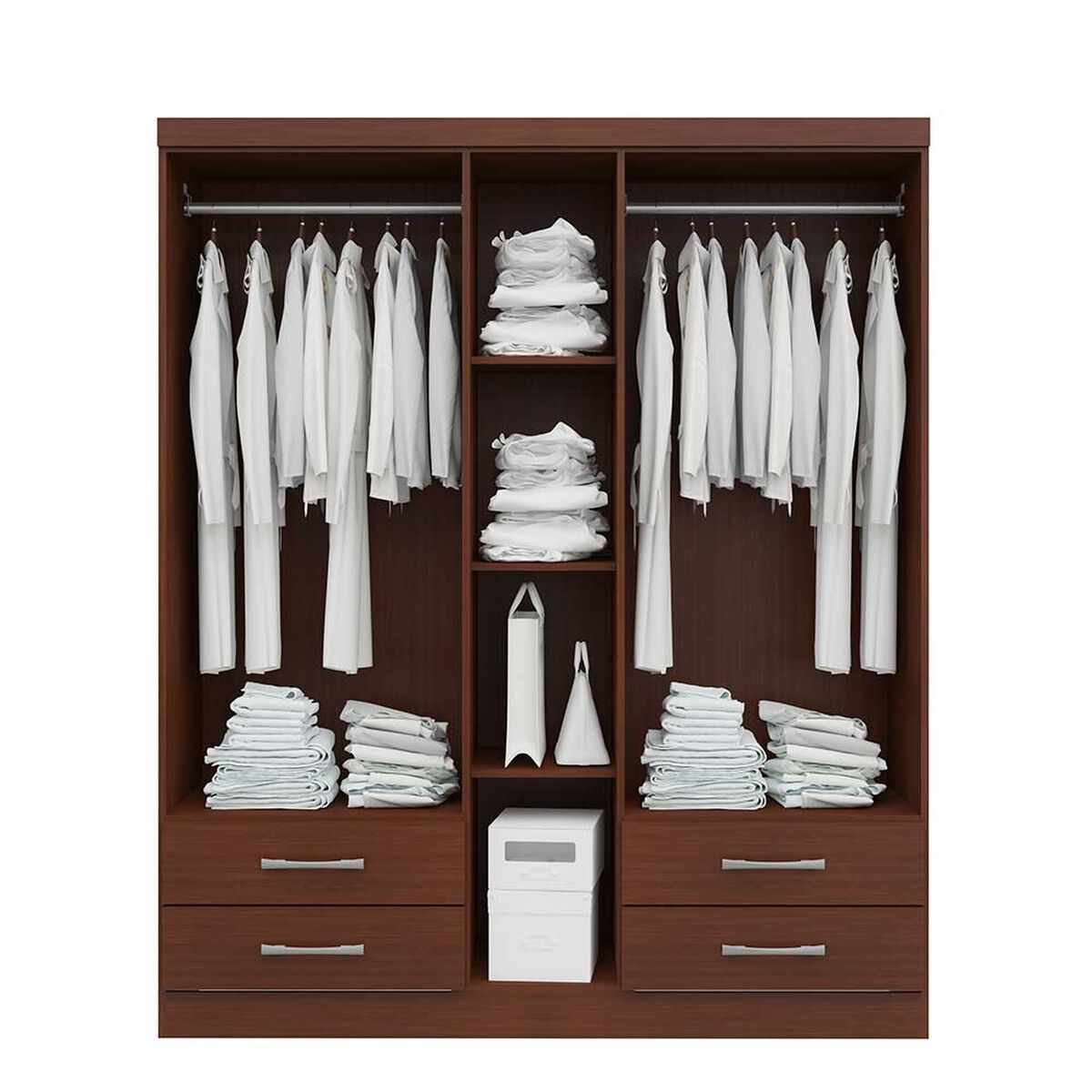 Clóset S445 5 Puertas 4 Cajones