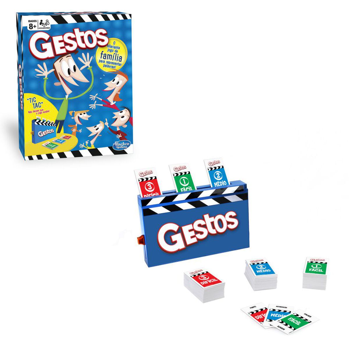 Juego de Mesa Caras y Gestos Hasbro Gaming