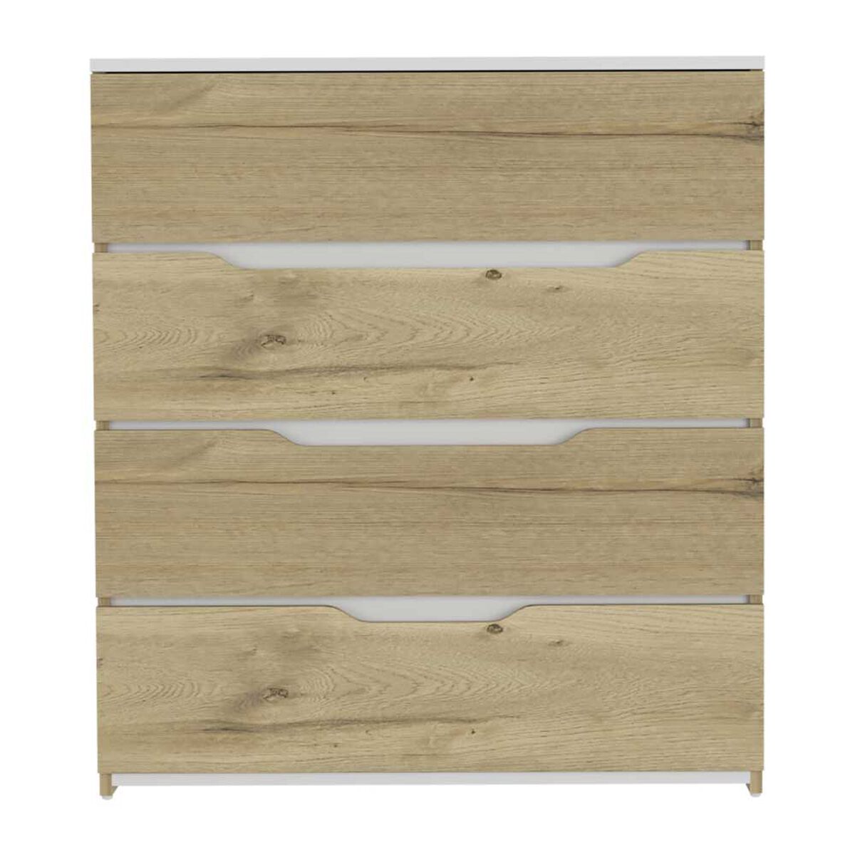 Cómoda TuHome Bi Color 4 Cajones